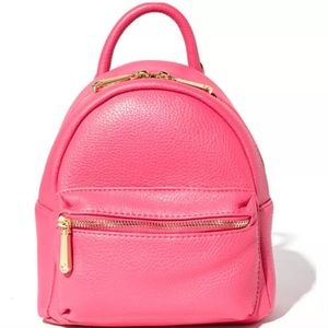 Pink small backpack! Very cute color spring summer